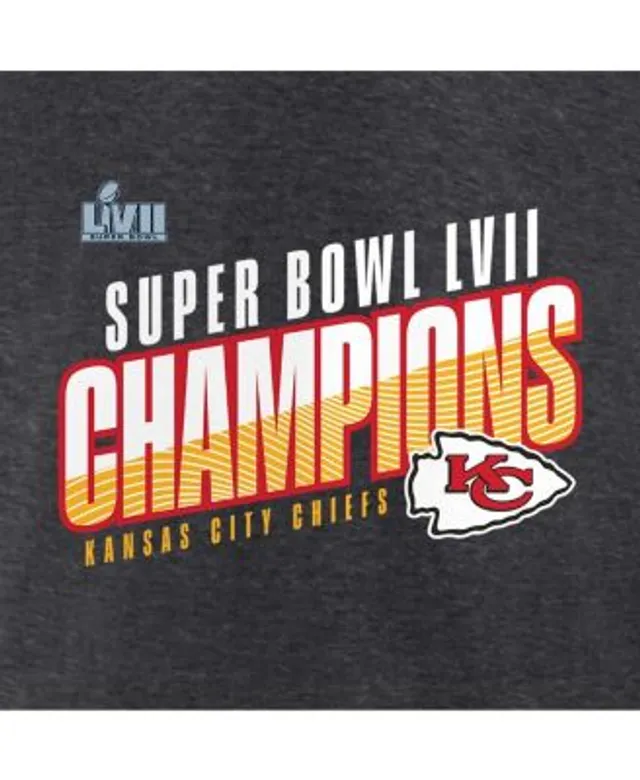 Fanatics Kansas City Chiefs Super Bowl LVII Champions Made Cut T-Shirt, Medium, Grey