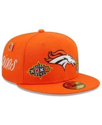 New Era Men's Orange Denver Broncos Historic Champs 59FIFTY Fitted