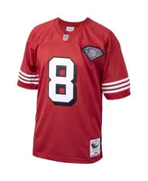 Men's San Francisco 49ers Steve Young Mitchell & Ness Scarlet Retired  Player Name and Number T-Shirt