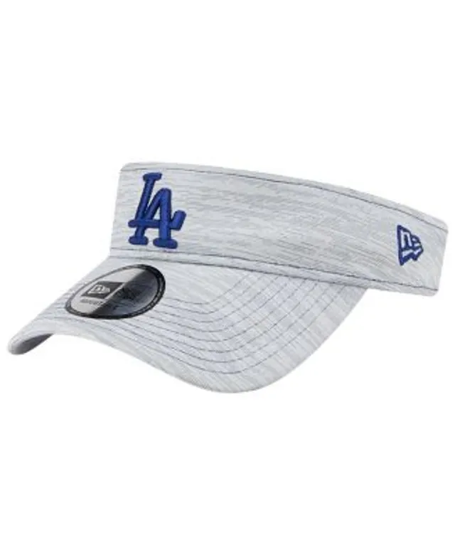 Los Angeles Dodgers New Era Corduroy Visor 59FIFTY Fitted Hat - Cream/Brown