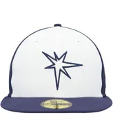 New Era Men's Tampa Bay Rays Navy 2023 Batting Practice Bucket Hat