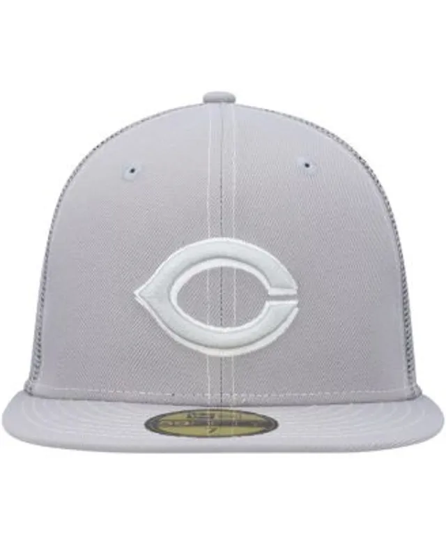 New Era Men's Gray Cincinnati Reds 2023 On-Field Batting Practice 59FIFTY  Fitted Hat