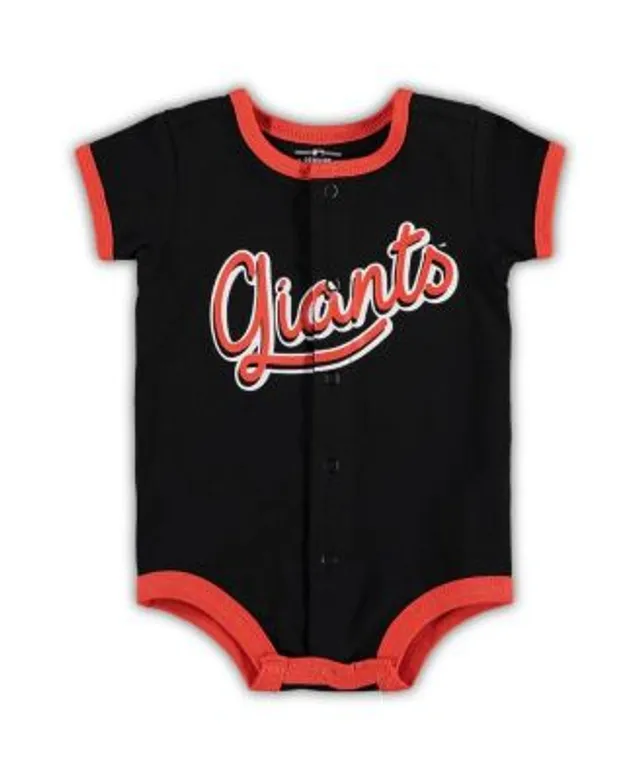 Infant Black Chicago White Sox Power Hitter Romper