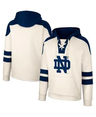 Men's Under Armour Cream Notre Dame Fighting Irish Replica Baseball Jersey Size: Small