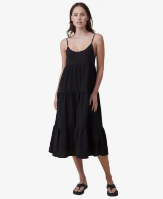 Women's Summer Tiered Maxi Dress