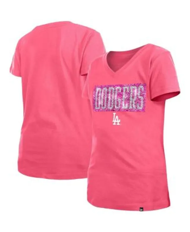 PINK Victoria's Secret, Tops, Pink Dodgers Jersey Womens Size Xs