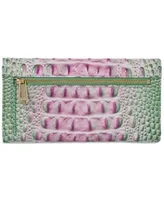 Brahmin Cordelia Ombre Melbourne Embossed Leather Wallet