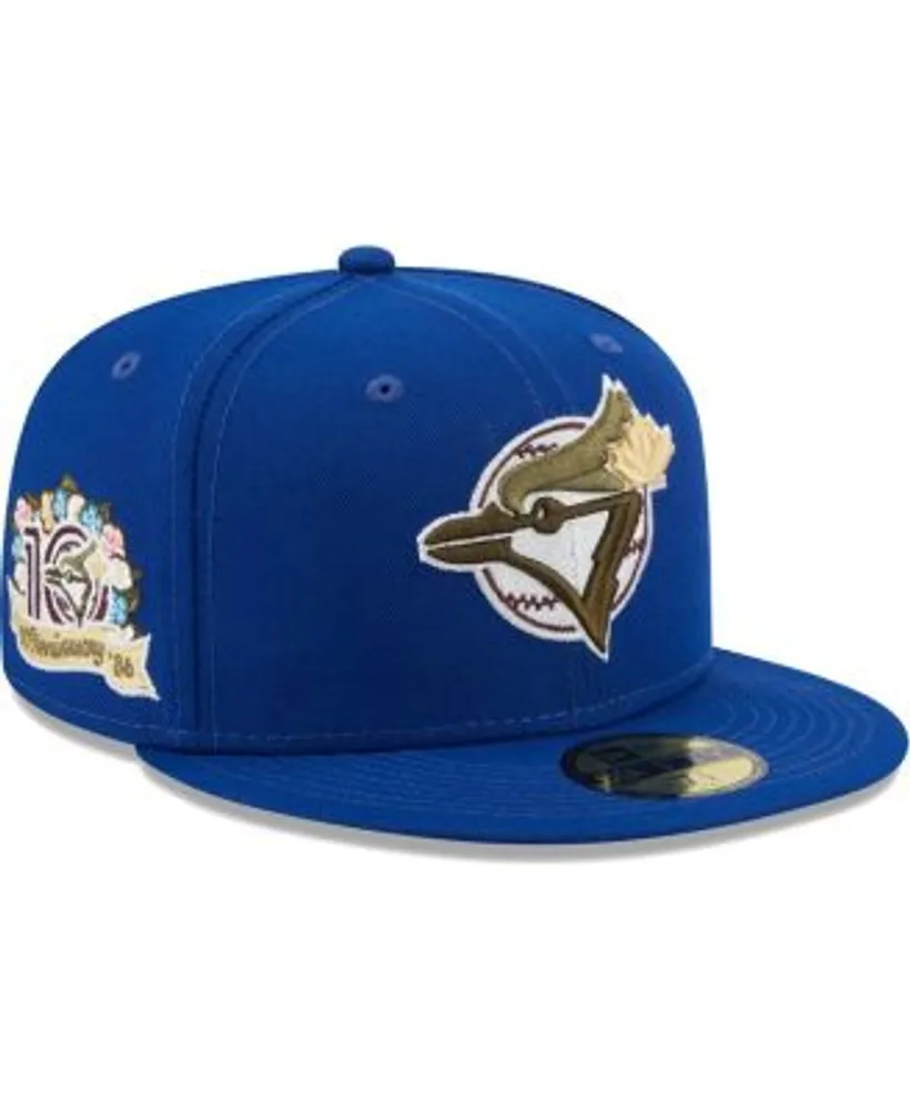 Men's New Era White Toronto Blue Jays 25th Anniversary Vice 59FIFTY Fitted Hat