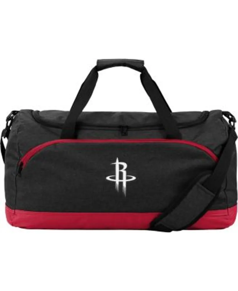 Mitchell & Ness Houston Rockets Satin Duffel Bag Red