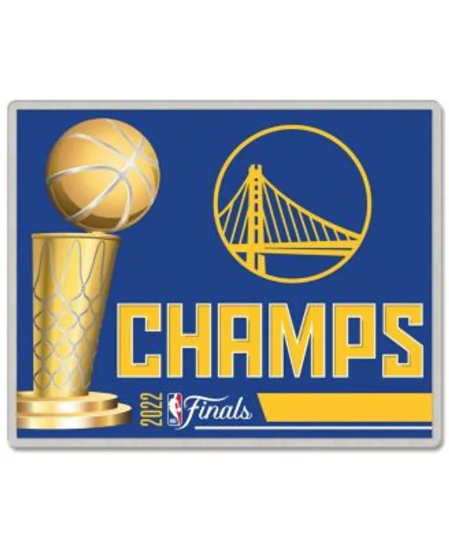 WinCraft Golden State Warriors 2022 NBA Finals Champions Logo Metallic  Laser Cut Acrylic License Plate