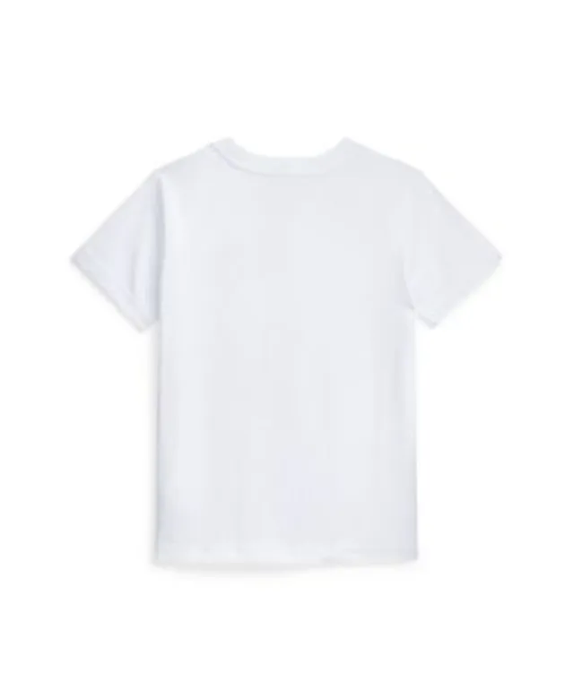 Polo Ralph Lauren Big Boys Cotton Jersey Crewneck T-Shirt - Macy's