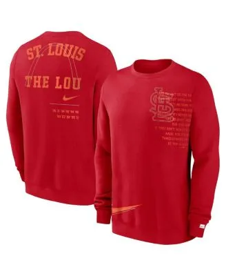 Mens St. Louis Cardinals Long Sleeve T-Shirts, Cardinals Long