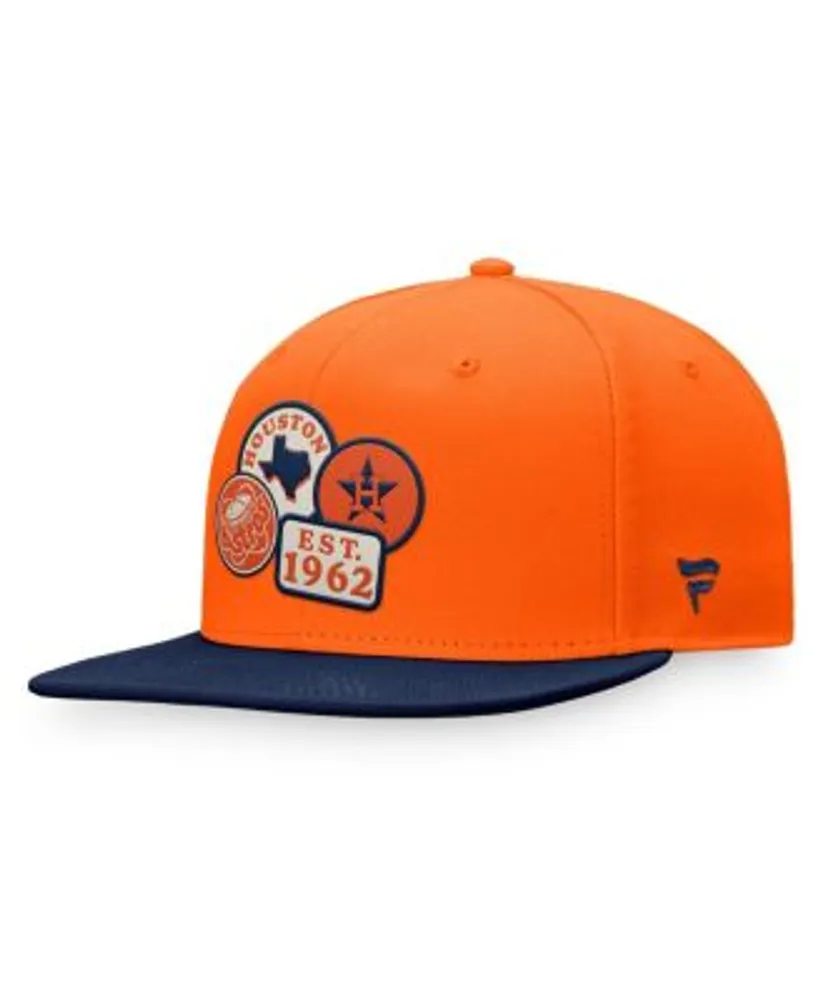 Men's Fanatics Branded Navy Houston Astros 2017 World Series Patch Snapback  Hat