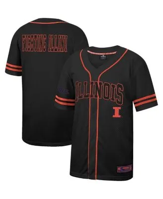 Men's Nike Orange Clemson Tigers Replica Full-Button Baseball Jersey