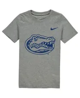 Youth Nike Heather Charcoal Detroit Tigers Authentic Collection Velocity Practice Performance T-Shirt