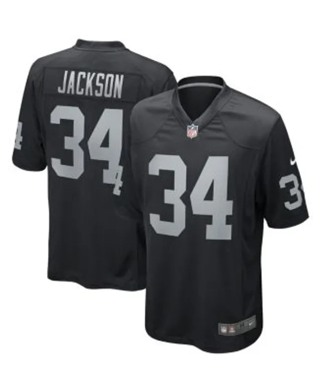 Nike Men's Bo Jackson Black Las Vegas Raiders Game Retired Player