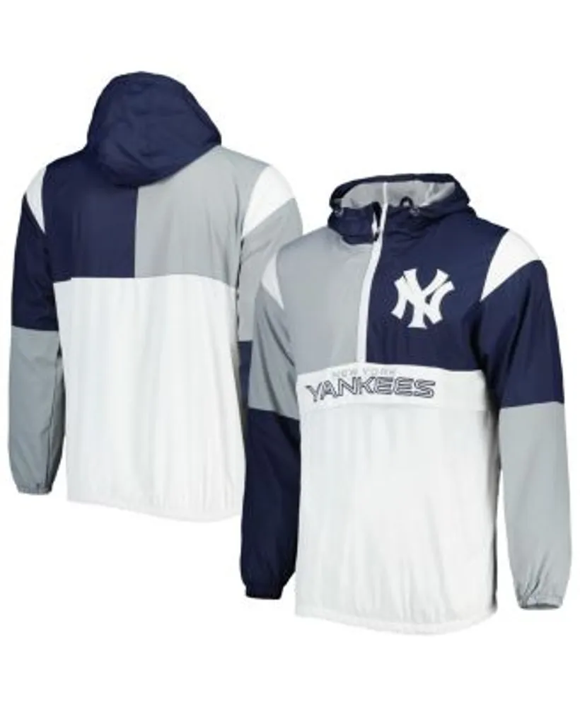 New York Yankees Logo Zip Navy Hoodie