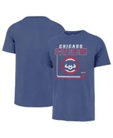 47 Brand Chicago Cubs Boarderline Tee - Blue - X-Large