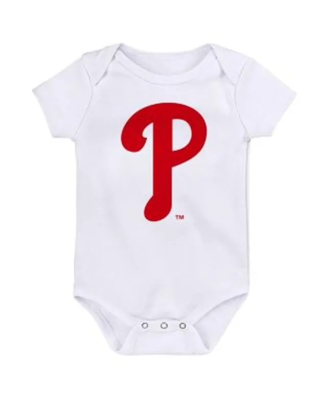 Newborn & Infant Red Atlanta Braves Running Home Bodysuit