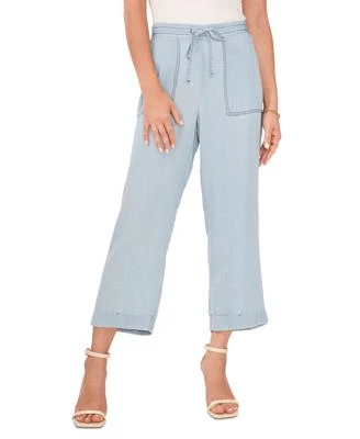 Women's Cuffed Straight-Leg Pull-On Pants