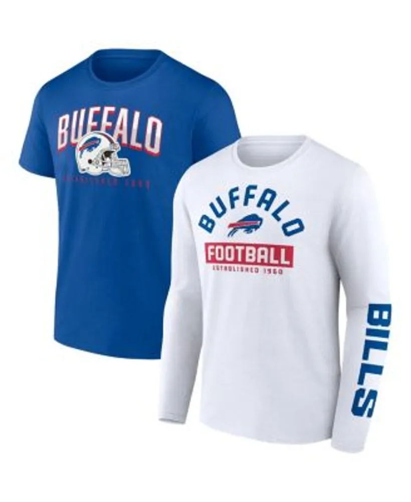 Men's Buffalo Bills Fanatics Branded Heathered Gray Team Authentic