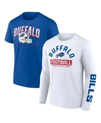 Fanatics Men's Branded Heather Black Buffalo Bills High Whip