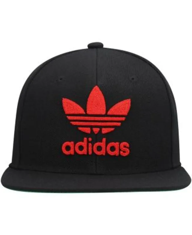Adidas Men's Black Beacon Trefoil Snapback Hat | Westland Mall