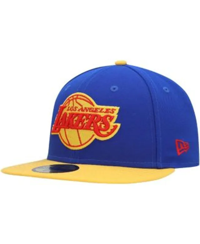 Lids Los Angeles Lakers New Era Team Logoman 59FIFTY Fitted Hat - Purple