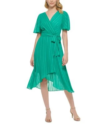 Women's Ella Striped Belted Dress