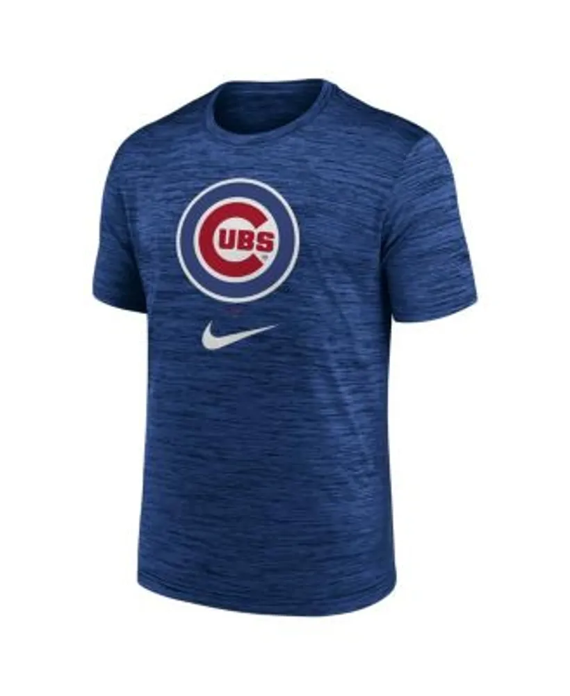 Youth White/Royal Chicago Cubs V-Neck T-Shirt Size: 2XL