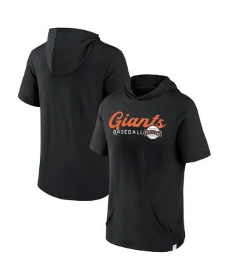 Men's Mitchell & Ness Black San Francisco Giants City Collection Pullover Hoodie Size: Small