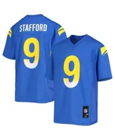 Outerstuff Youth Boys and Girls Matthew Stafford Royal Los Angeles Rams  Replica Player Jersey