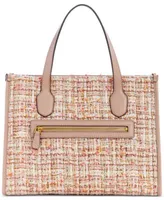 GUESS Silvana Monogram Double Compartment Mini Tote