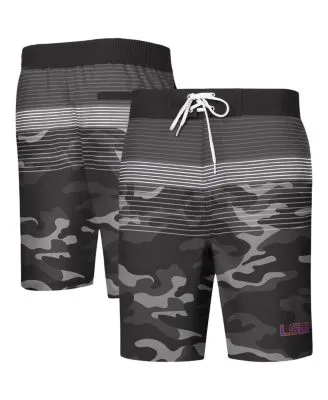 Las Vegas Raiders G-III Sports by Carl Banks Coastline Volley Swim Shorts -  Black