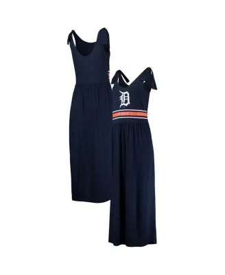 New York Yankees Refried Apparel Women's Hoodie Dress - Heathered Gray/Navy