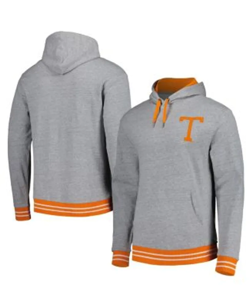 Mitchell & Ness Orange/Heathered Gray Cleveland Browns Head Coach Pullover Hoodie