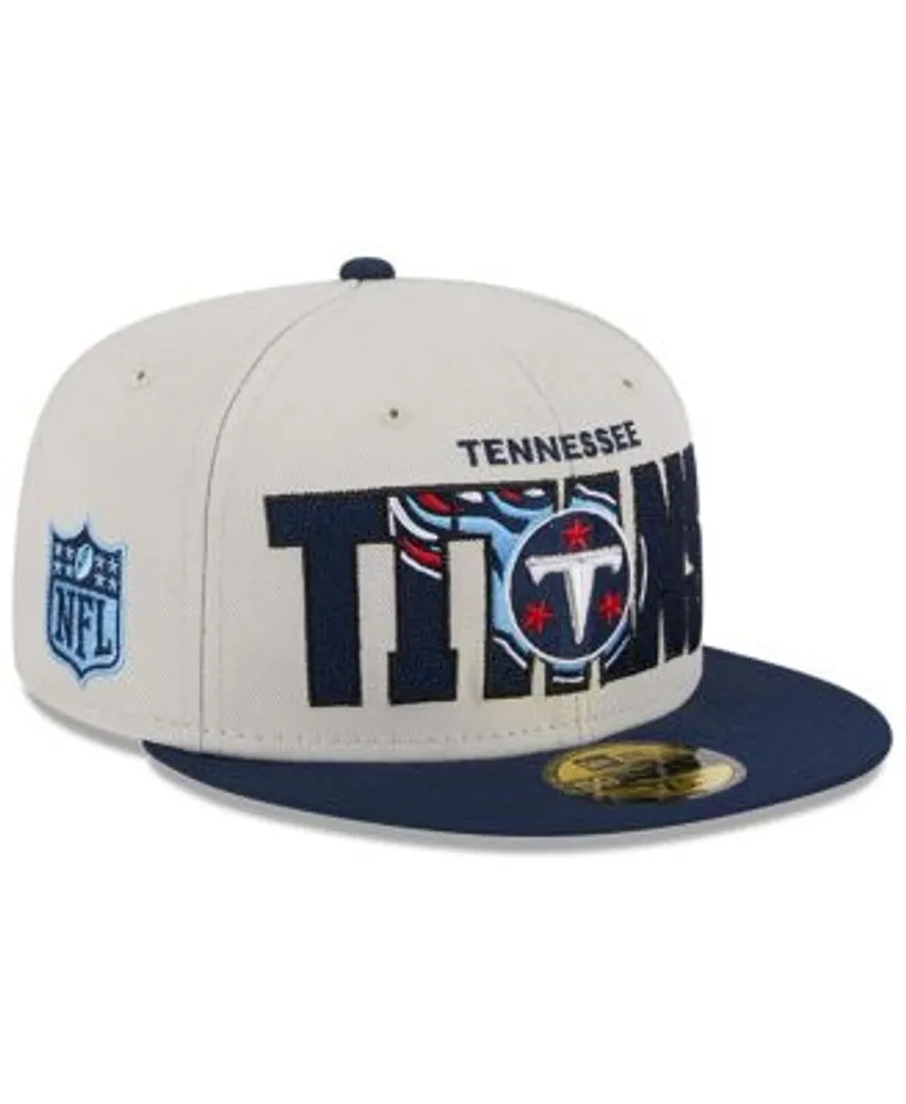 Tennessee Titans 2022 NFL DRAFT Black-Navy Fitted Hat