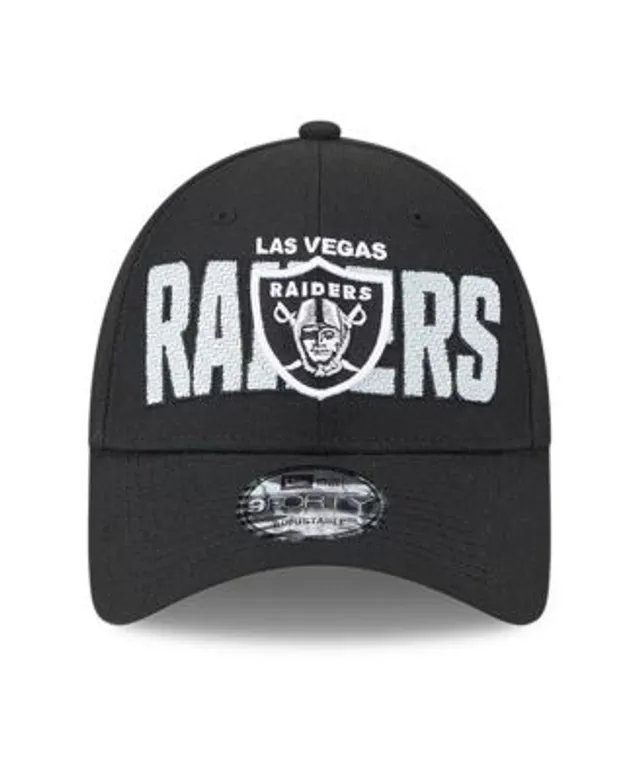 New Era Las Vegas Raiders 2022 NFL Draft 9FORTY Adjustable Cap