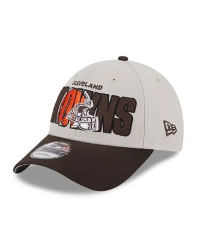 Men's New Era Brown Cleveland Browns Bandana 59FIFTY Fitted Hat