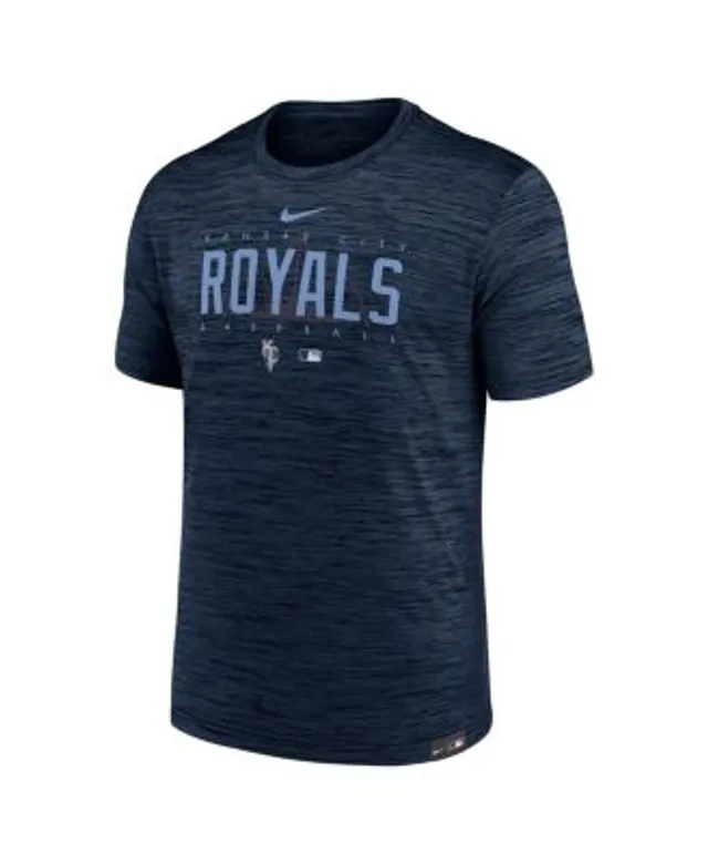 Nike Youth Kansas City Royals Blue Velocity Practice T-Shirt