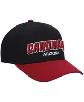 Youth Mitchell & Ness Black/Cardinal Arizona Cardinals Shredder Adjustable  Hat