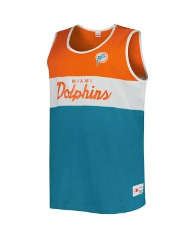 Men's Mitchell & Ness Dan Marino White Miami Dolphins Big & Tall 1984  Retired Player Replica Jersey