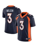 Russell Wilson Denver Broncos Nike Orange Vapor F.U.S.E. Limited Jerse