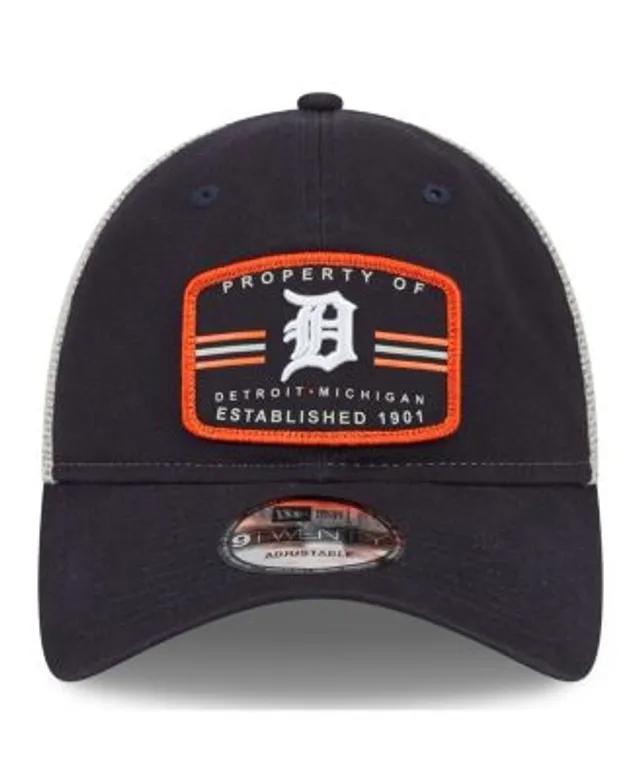 Detroit Tigers Team Classic 39THIRTY Navy Blue New Era Flex Hat