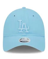 Women's Los Angeles Dodgers New Era White Mini 9TWENTY Adjustable Hat