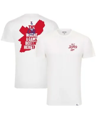 Philadelphia 76ers Sportiqe Phila Unite Comfy T-Shirt - Heathered Royal