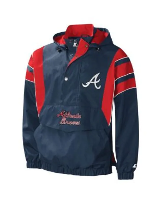 ATLANTA BRAVES DIAMOND COLLECTION STARTER JACKET SIZE M INSULATED