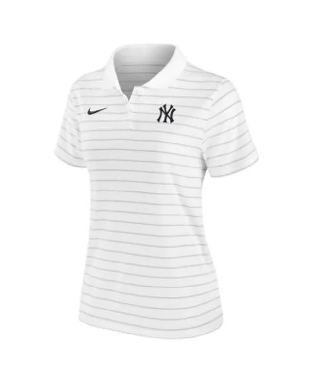 Nike Women's White New York Yankees Authentic Collection Victory  Performance Polo Shirt