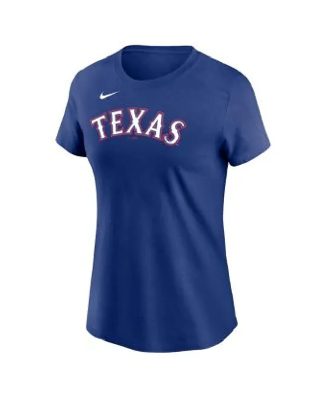 Nike Women's Jacob deGrom Royal Texas Rangers 2023 Name and Number T-shirt  - Macy's