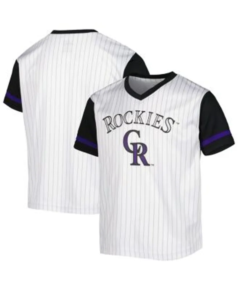 Genuine Merchandise, Tops, Colorado Rockies Baseball Jersey Women Medium
